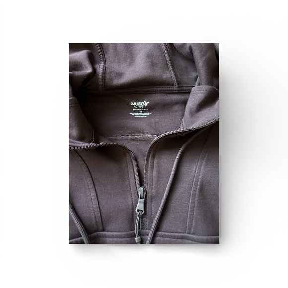 OLD NAVY Set Activewear XS Dark Sepia Sweatshirt + Joggers Pre-loved - Picture 5 of 11